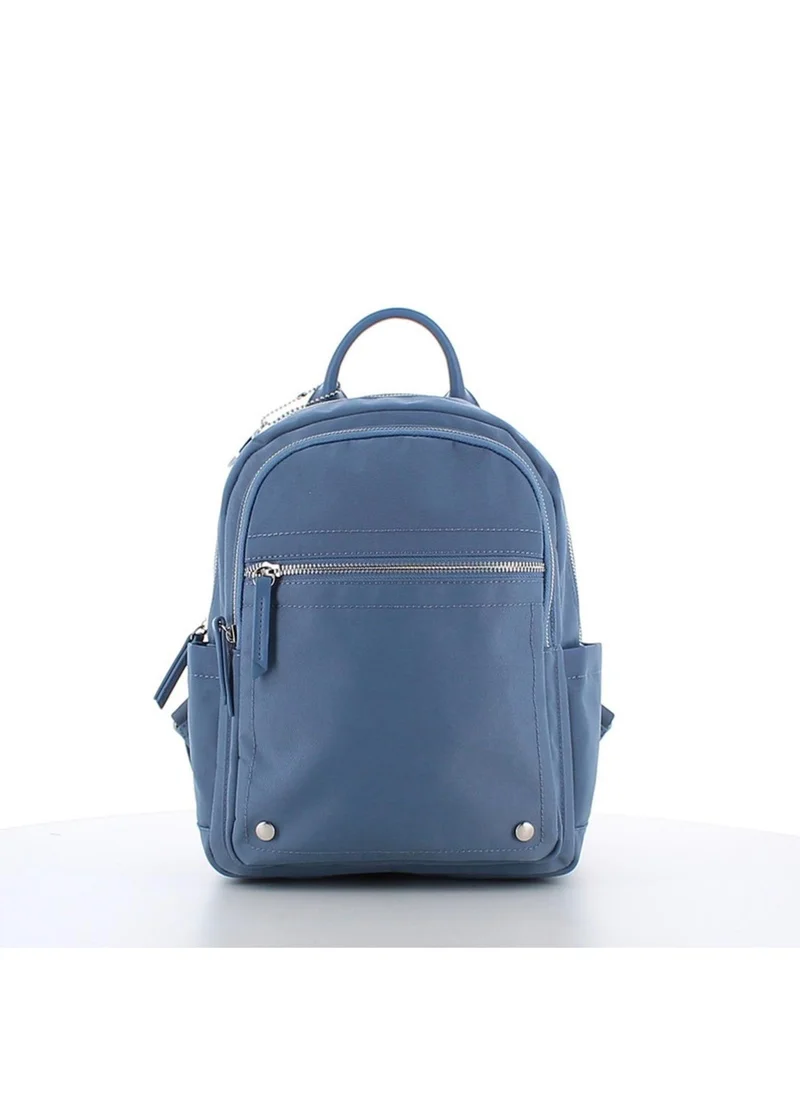 مارينا جالانتي Marina Galanti Women's Castiadas Nylon Backpack with Adjustable Removable Strap – Baby Blue