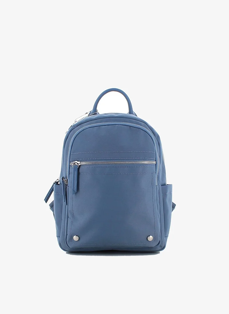 Marina Galanti Marina Galanti Women's Castiadas Nylon Backpack with Adjustable Removable Strap – Baby Blue
