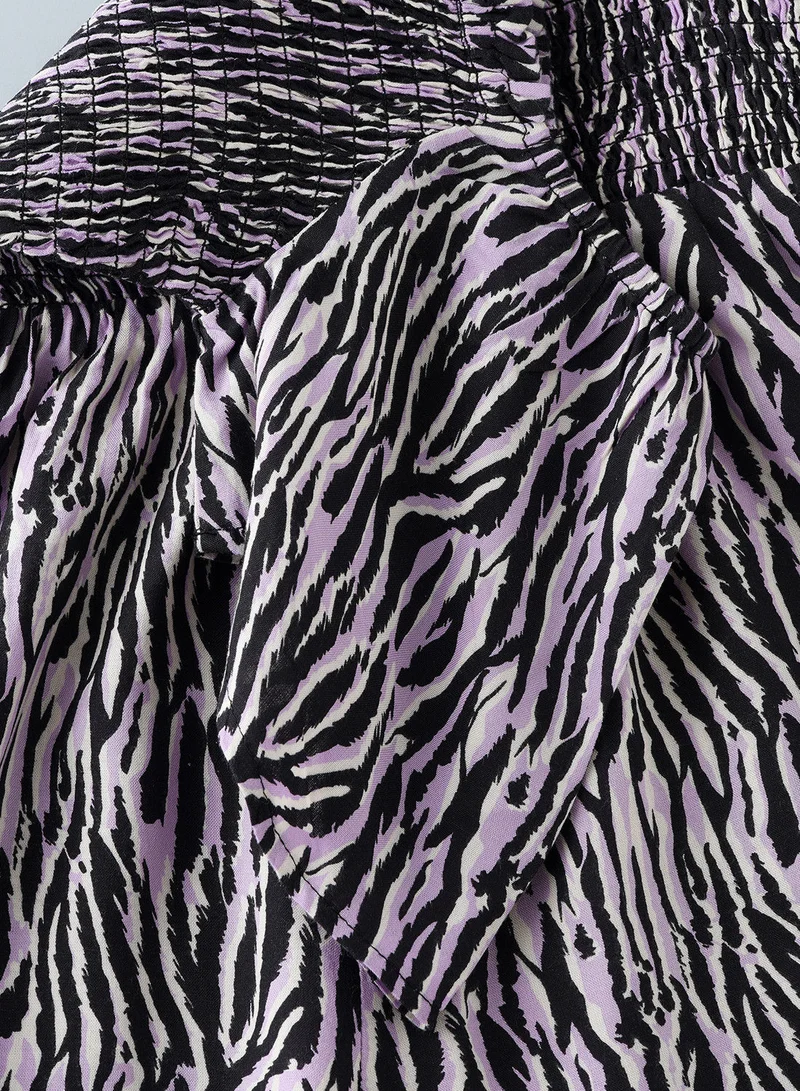 Jelliene Printed woven dress