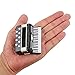 Dselvgvu Miniature Accordion with Case Mini Musical Instrument Accordion Replica Collectible Figurines Dollhouse Accessories Model Home Decoration Display Ornament Black 276x236x118 - Image 2