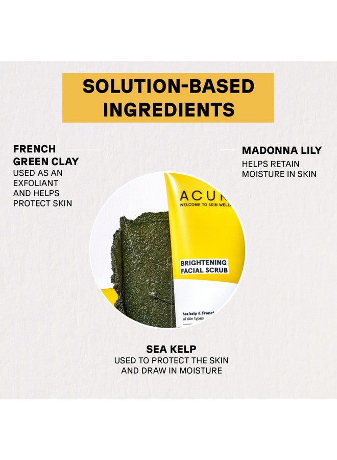 أكيور مقشر الوجه المُشرق من أكيور لبشرة أكثر شبابًا وإشراقًا | مع عشب البحر والطين الأخضر الفرنسي، 113 مل - Image 3