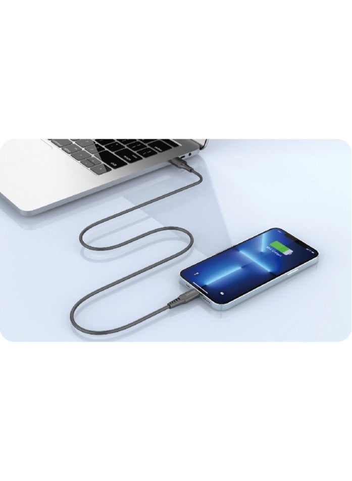 ليفور كابل بيانات شحن سريع من LEVORE USB-A إلى كابل إضاءة - Image 3