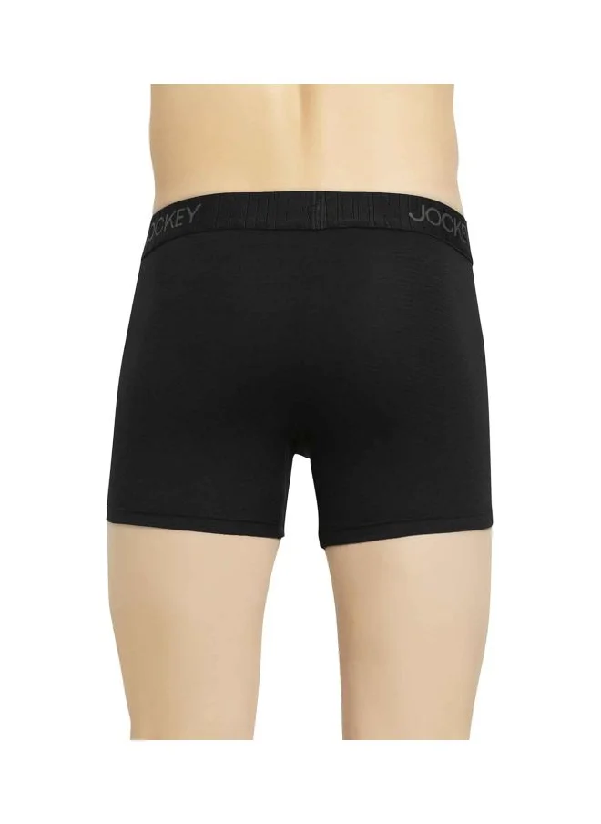 جوكي Jockey IC32 Men Supima Cotton Elastane Stretch Solid Trunk with Ultra soft Waistband
