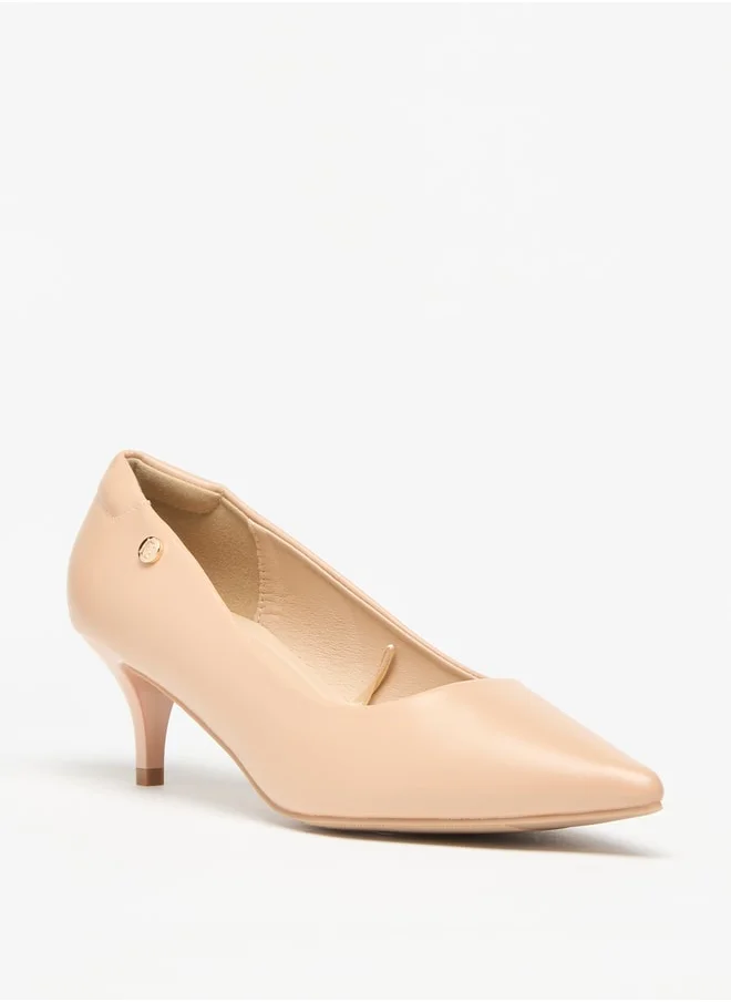 فلورا بيلا من شو إكسبرس Women's Solid Slip-On Pumps with Stiletto Heels