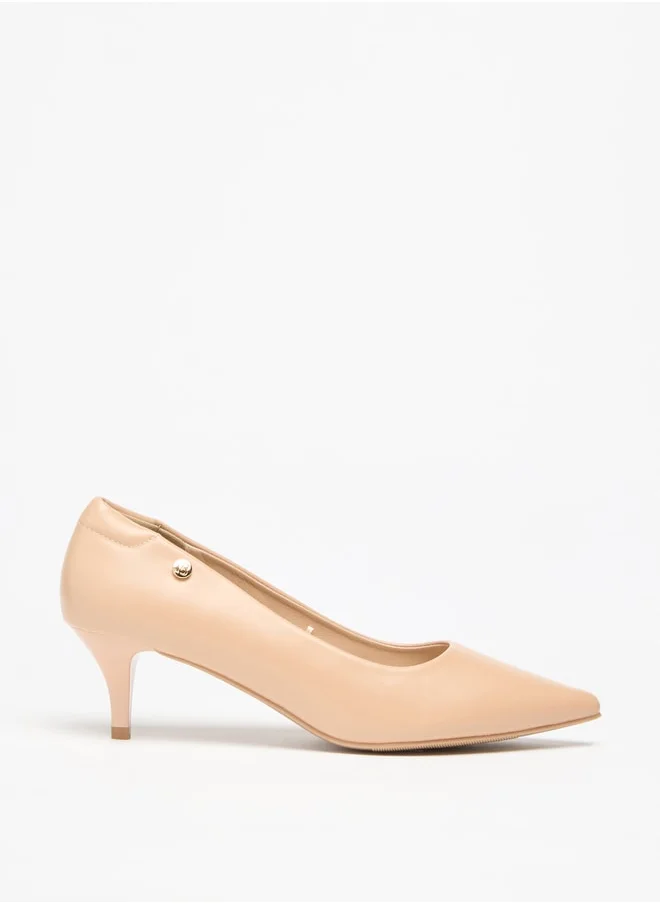 فلورا بيلا من شو إكسبرس Women's Solid Slip-On Pumps with Stiletto Heels
