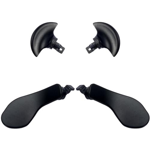 Ikpek 4PCS Metallic Back Paddles for PS5 Edge Controller, Interchangeable Metal Stainless Steel Back Buttons Replacement for PS5 Edge Controller - Controller NOT Included - Image 3