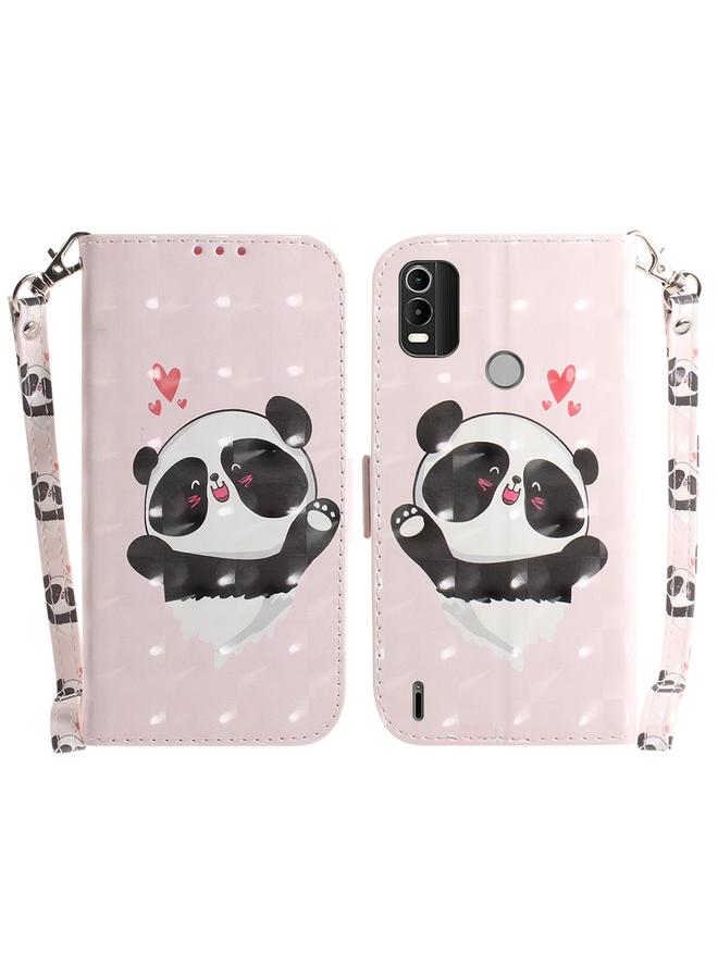 erorex Case For Nokia C21 Plus 3D Colored Horizontal Flip Leather Phone Case - Image 1