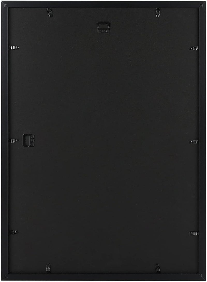 A2 Picture Frame Black Set of 2, 16.5 x 23.4 Poster Frame Wall Mounted Horizontal and Vertical - Image 3
