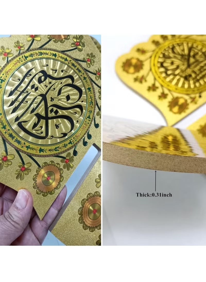 Relex Book Holder, Book Stand with Wood Carving Pattern, Bookcase for Home, Office - Image 3