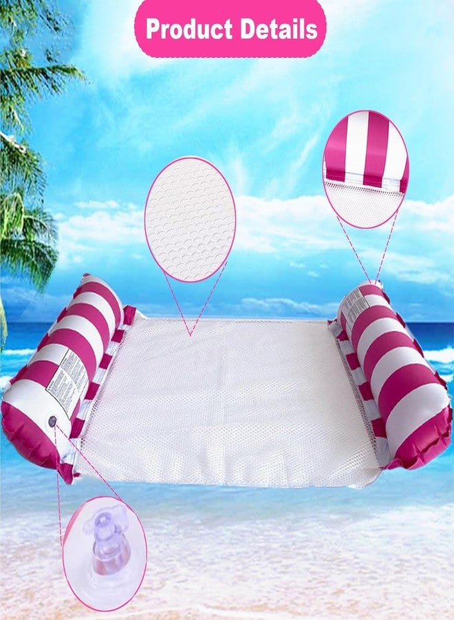 Deoxys 2 Pack Pool Hammock Water Hammock for Adults, Inflatable Hammocks for Swimming Pools, Multi-Purpose Water Floating Chair Bed, Relaxing Lounge Floats (Pack of 2) - Image 2