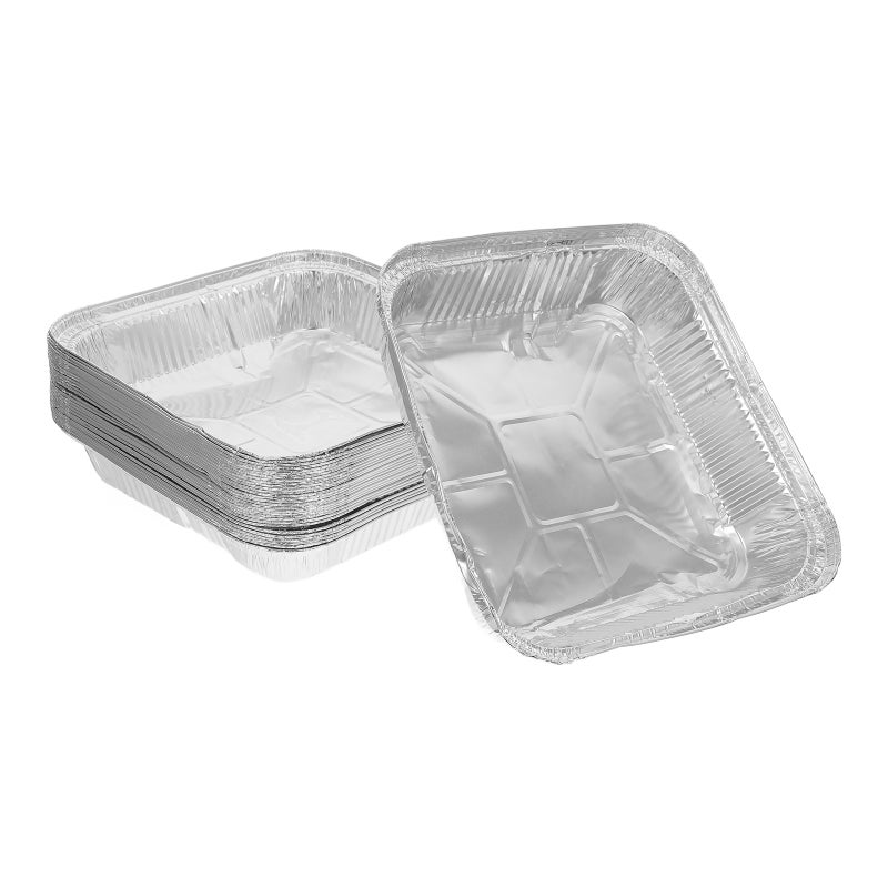 60 pcs Aluminum Foil Pans: Cooking Baking Loaf Pans - Foil Cake - Household Cake Bread Baking Supplies - Image 5