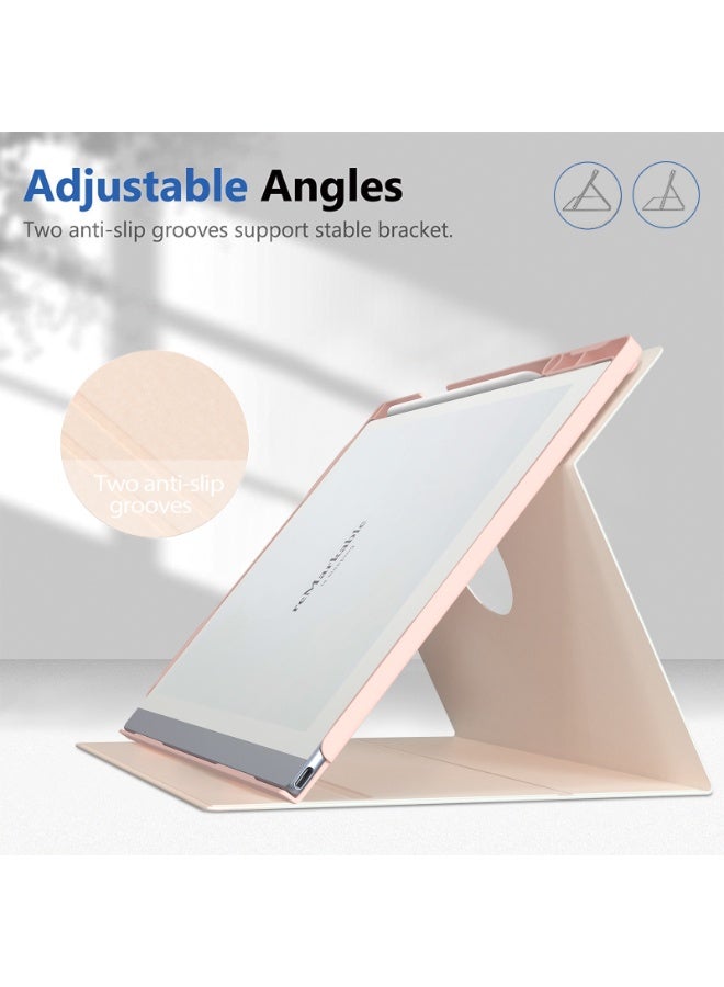My Choice 360° Folding Case Cover with Pen Slot for Remarkable 2 10.3"- Pink - Image 5