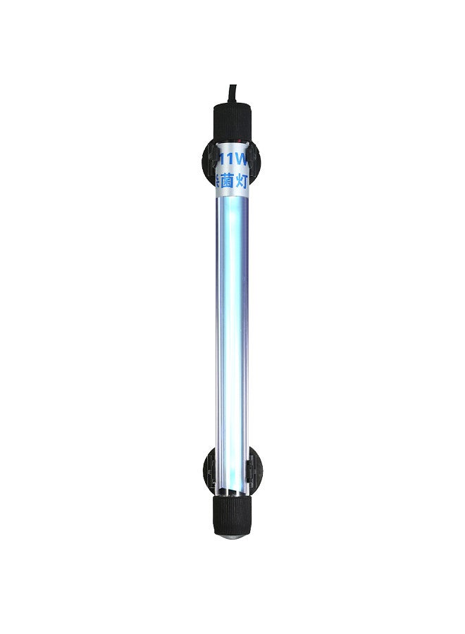 11W UV Light Sterilization Lamp Submersible Ultraviolet Sterilizer Water Disinfection for Aquarium Fish Tank Pond AC220-240V
