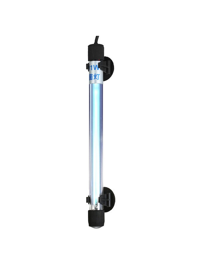 11W UV Light Sterilization Lamp Submersible Ultraviolet Sterilizer Water Disinfection for Aquarium Fish Tank Pond AC220-240V
