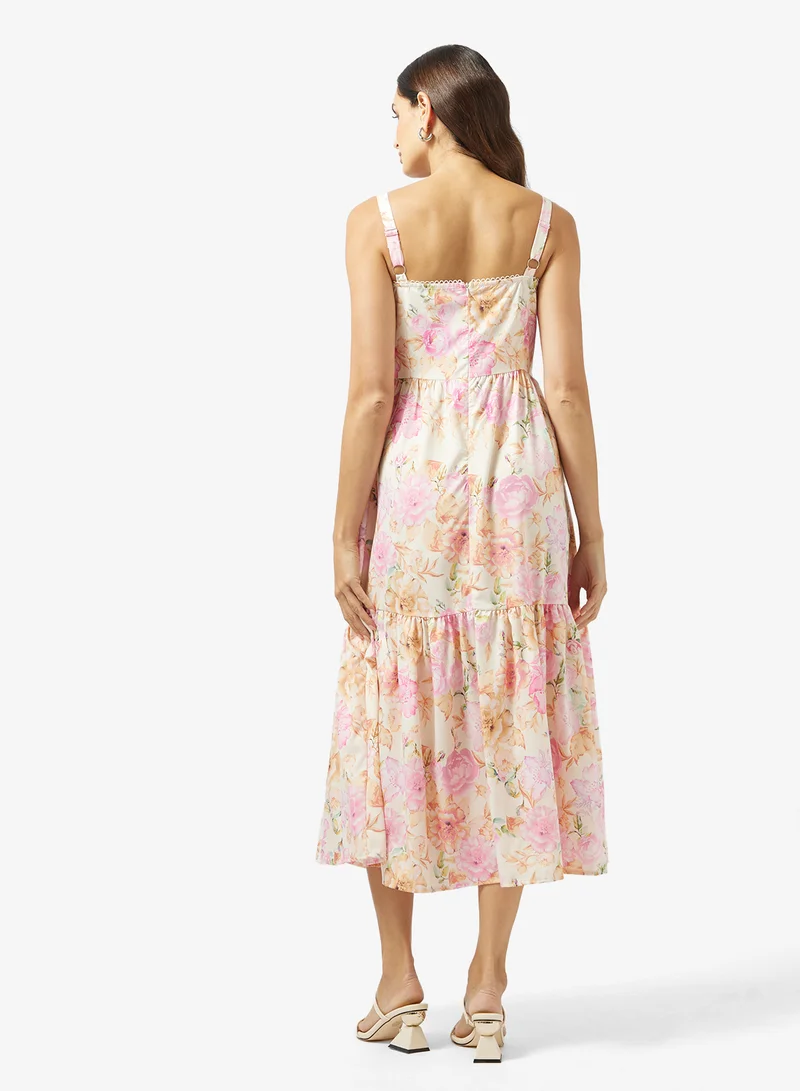 ELLA Floral Print Summer Dress