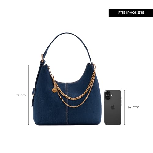 Miraggio Rio Hobo Bag (Blue) - Image 2
