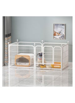 Cool Baby COOLBABY Dog Playpen Foldable 6 Panels Dog Pen 24" Height Pet Enclosure Dog Fence Outdoor with Lockable Door  - Image 1