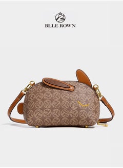 BLLE ROWN Versatile Cute Rabbit Shaped Crossbody Bag Stylish Crossbody Bag & Shoulder Bag for Ladies, Lightweight Purse with Adjustable Strap  - Image 2