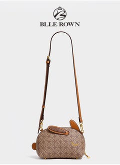 BLLE ROWN Versatile Cute Rabbit Shaped Crossbody Bag Stylish Crossbody Bag & Shoulder Bag for Ladies, Lightweight Purse with Adjustable Strap  - Image 1