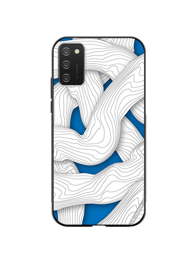 VR CREATIVE Protective Case Cover For Samsung Galaxy A03s Texture Design Multicolour - Image 1