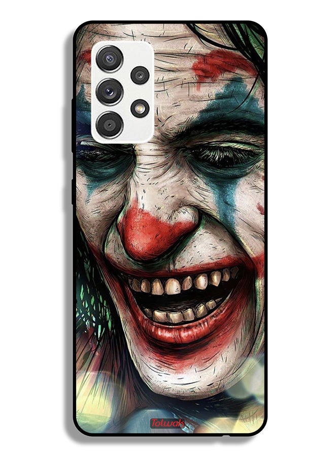 Tolwak Samsung Galaxy A32 5G Protective Case Cover Joker Laughing Face - Image 1