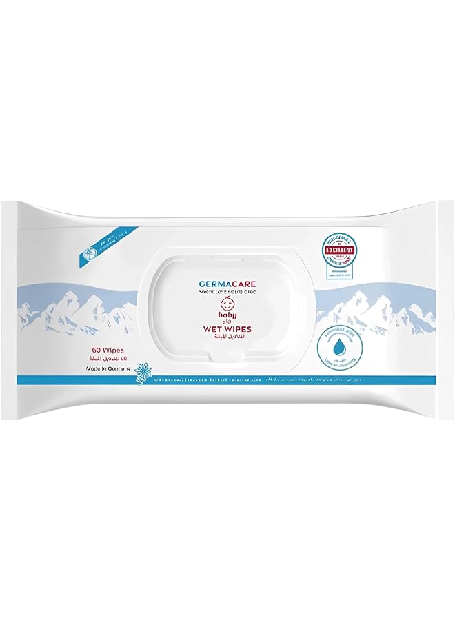Germacare Baby Wet Wipes Set 60 Sheet 5 Pack - Image 1