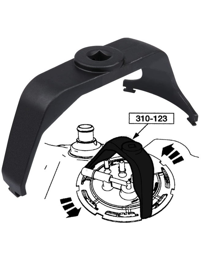 Generic 6599 Fuel Tank Lock Ring Tool Fuel Pump Senders Removal Install Tools for Chrsyler Dodge Ford GM Nissan Hyundai Sante Fe Jeep Wrangler  - Image 1