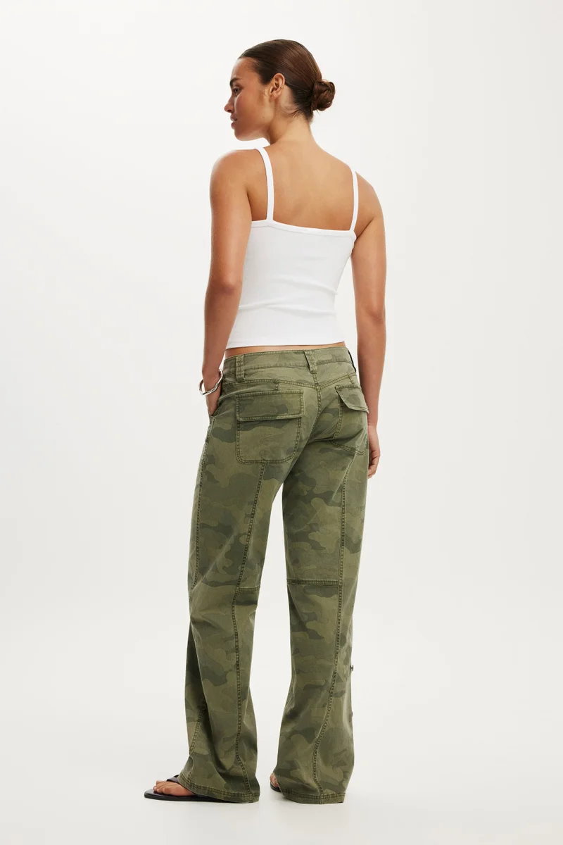 Cotton On LEXI LOW RISE UTILITY PANT
