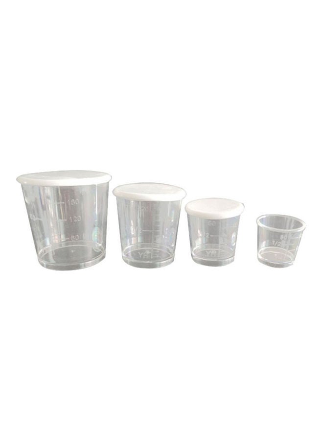 NIBEMINENT 4-Piece Measuring Cup Clear  - Image 1