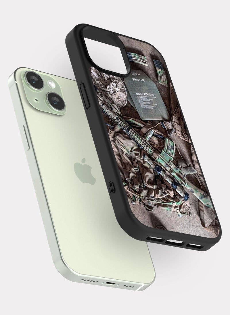 PXLAAT iPhone 15 case cover Soldier Equipment - Image 2