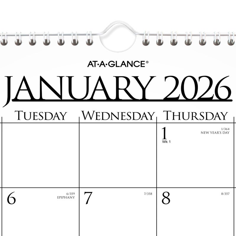 AT-A-GLANCE 2026 Wall Calendar, Monthly, 15" x 12", Medium, Business (997-1-26) - Image 4
