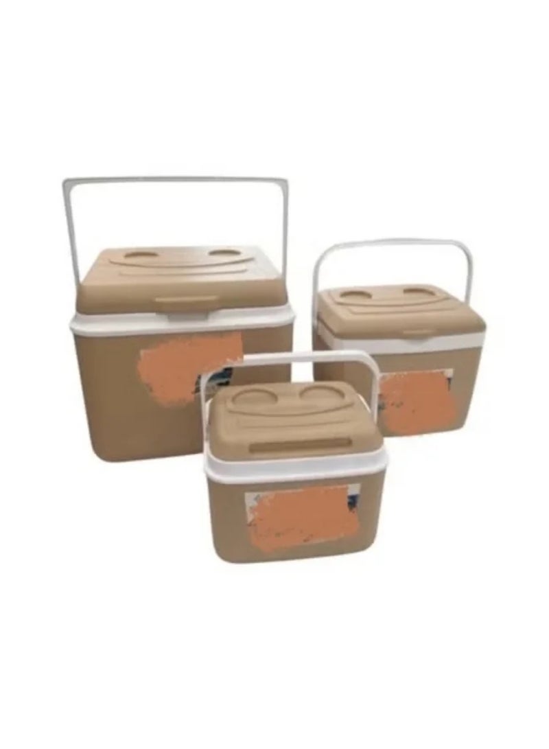 High-quality portable cooler with 5L, 13L, and 26L capacity