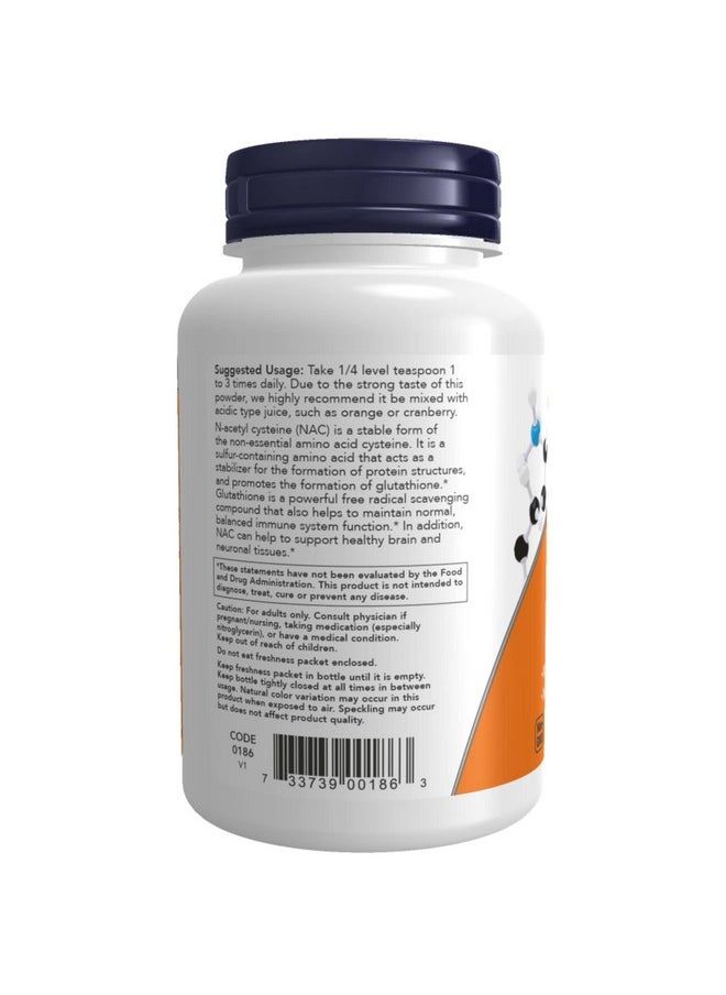 now Supplements Nac (Nacetyl Cysteine) 600 Mg Pure Powder 4Ounce White  - Image 4