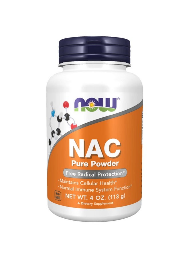 now Supplements Nac (Nacetyl Cysteine) 600 Mg Pure Powder 4Ounce White  - Image 2