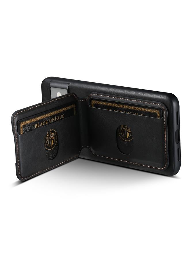 Suteni Case For Google Pixel 7a H02 Leather Wallet Stand Back Phone Case - Image 4