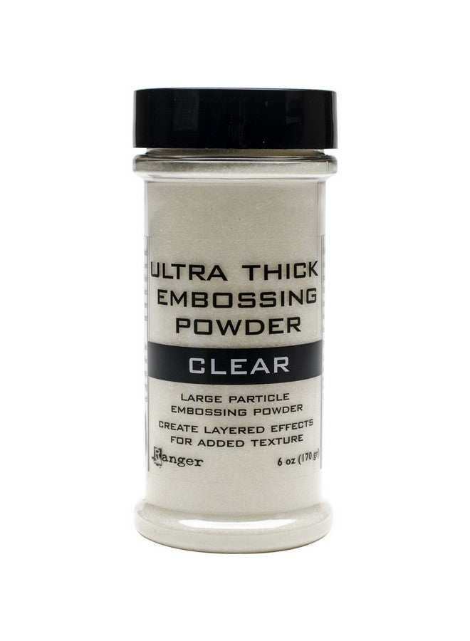 Ranger Ultra Thick Embossing Powder 6 Ounce Clear - Image 1