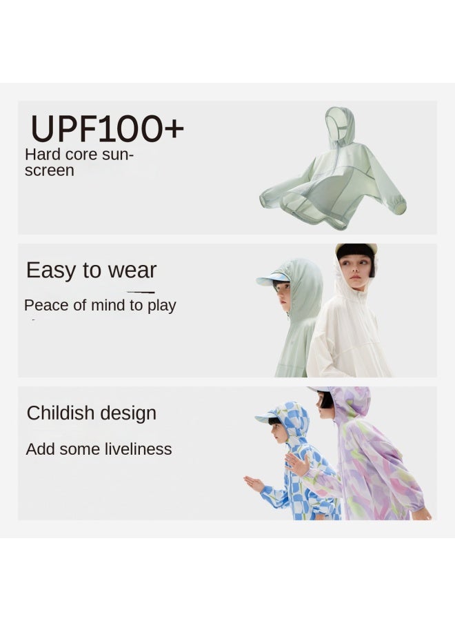 Bananain Uv Air Kids Sun Protection Jacket - Packable, Cooling, Breathable Sports Outerwear For Spring & Summer Lightweight Air-conditioning Apparel - Image 4