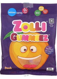 ZOLLIPOPS Zolli Gummeez Peach 1.94 oz (55 g) 