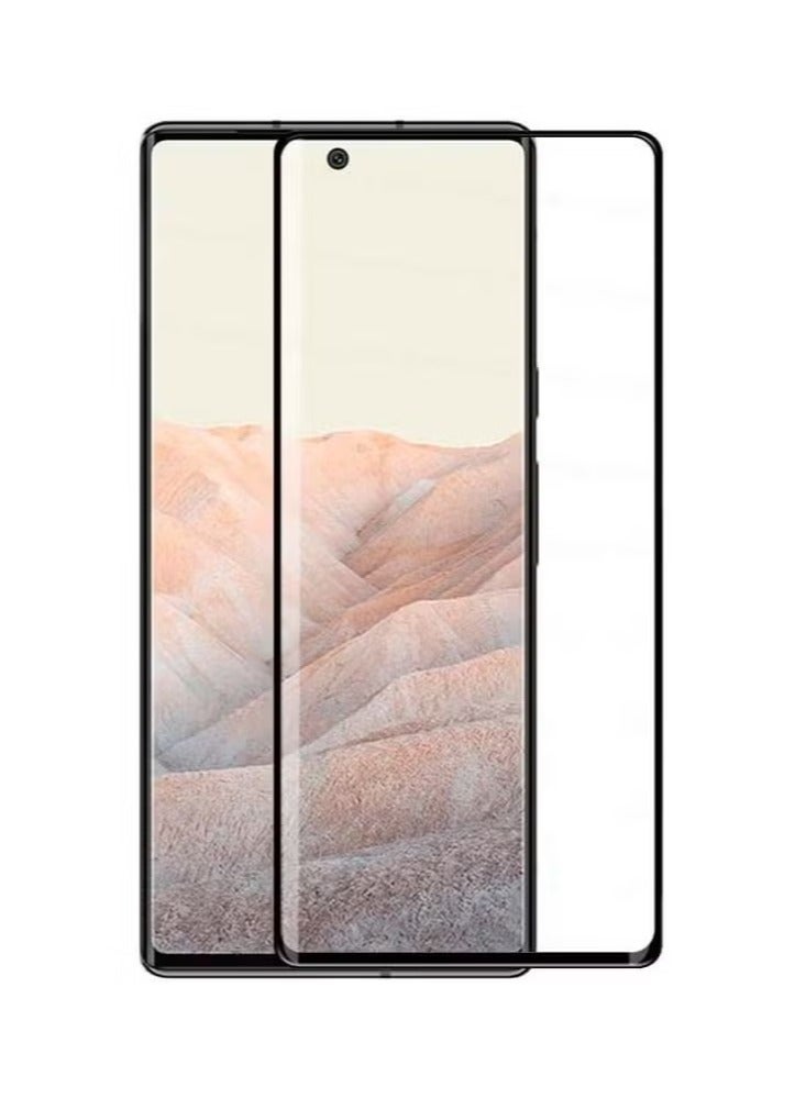 TIGER Full Glue Tempered Glass Screen Protector for Google Pixel 6 Pro – Ultimate Protection, Black, Anti-Scratch, Bubble-Free, HD Clarity, Easy Installation - Image 4