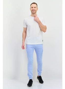 CROSSHATCH Men Sportswear Fit Outdoor Sweatpants, Light Blue  - Image 2