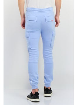 CROSSHATCH Men Sportswear Fit Outdoor Sweatpants, Light Blue  - Image 3