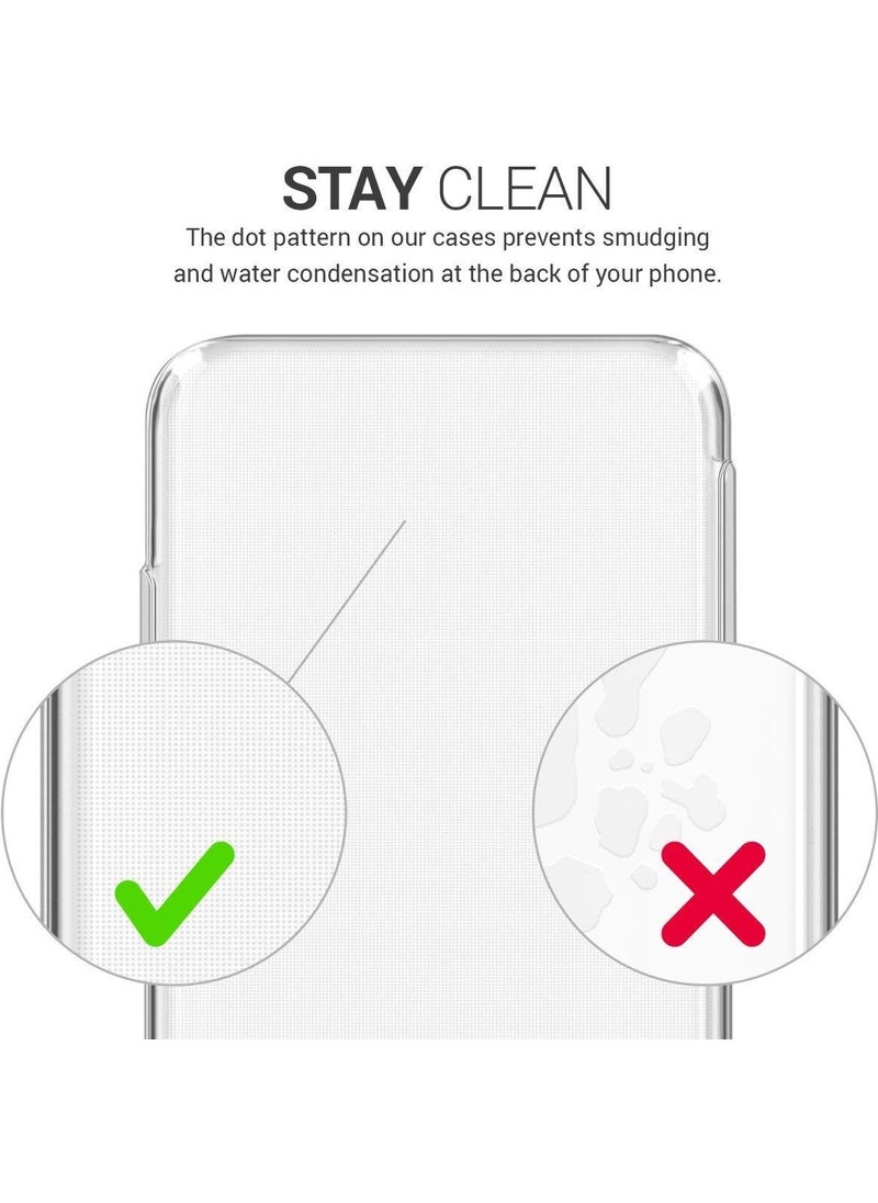 Realme C15 Setra Transparent Silicone Case with Camera Protection and Card Holder