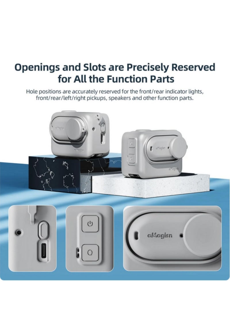 سيليكون حالة الجسم الواقية معدات السلامة متوافق مع كاميرا 3 الذهاب - Image 5