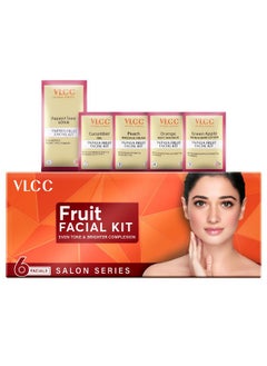 VLCC VLCC Professional Salon Series Fruit Facial Kit 5x10g  - Image 2