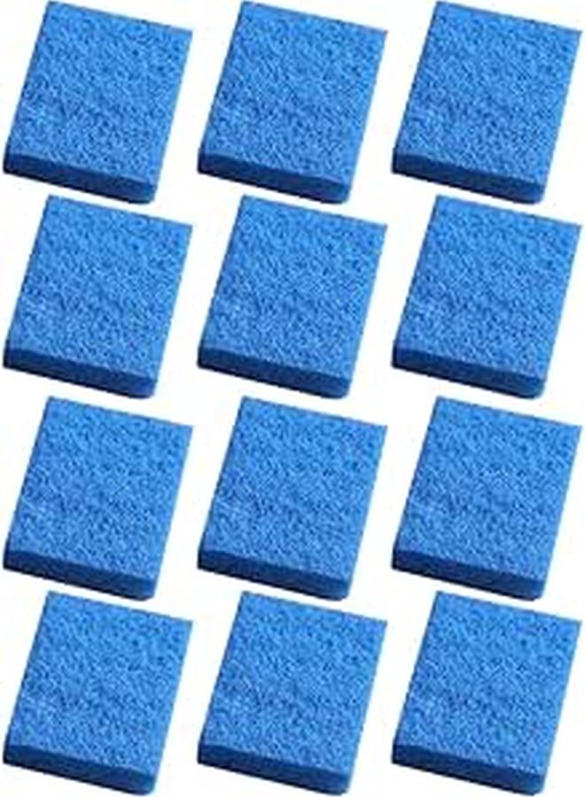 Double Sided Kitchen Sponge 6 Pack Thickened Coarse Fiber Scrub Pads High Absorbent 9 5x7x2cm - Image 1