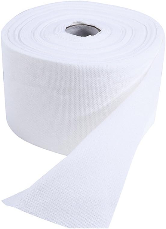 VASANA 1Roll Disposable White Cotton Disposable Cleaning Face Towel Facial Soft Pads Wipers Multipurpose Cleaning Cloth Tissue for Skin Care