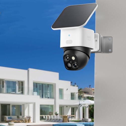 WiTi Stainless Steel Exterior Outside Wall Corner Mount for PTZ Camera,Solid Holder Bracket for a Wider View Angle 270°, Installing CCTV Surveillance Camera System Adapter Small Size - Image 2