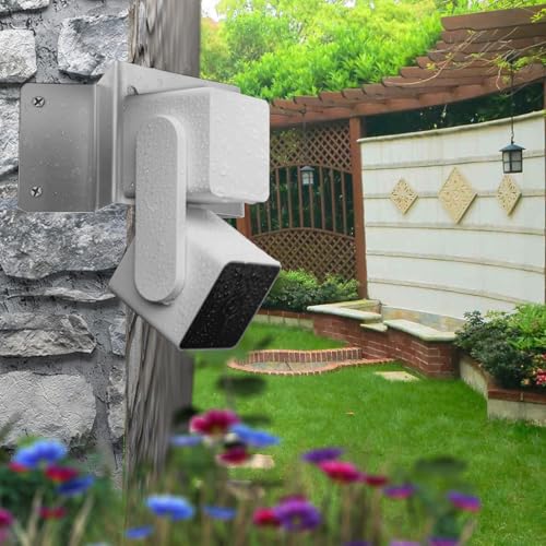 WiTi Stainless Steel Exterior Outside Wall Corner Mount for PTZ Camera,Solid Holder Bracket for a Wider View Angle 270°, Installing CCTV Surveillance Camera System Adapter Small Size - Image 5