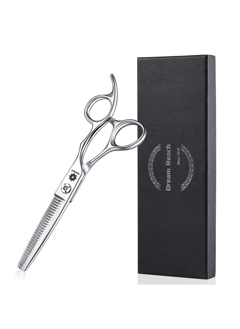 Dream Reach - Dream Reach Professional 6 inches Hair Cutting Scissors Japanese 440C Steel Thinning Scissor for MenWomen Cutting for SalonBarberHome - Image 1