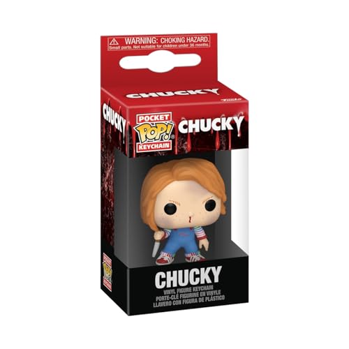 Funko Pop! Keychain: Horror - Chucky Franchise Novelty Keyring - Collectable Mini Figure - Stocking Filler - Gift Idea - Official Merchandise - Horror Fans - Backpack Decor - Image 2